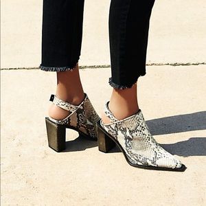Free people Silver storm mule